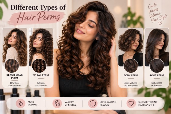 Different Types of Hair Perms - Ethnix Salon