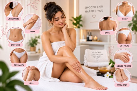 Full Body Waxing for Women in Bangalore - Ethnix Salon