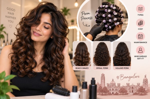  Women Hair perming in Bangalore - Ethnix Salon